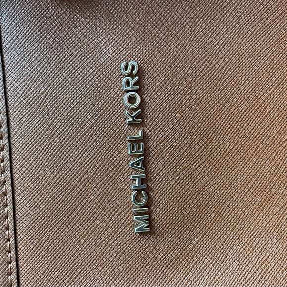 Michael Kors Brown Leather Computer Bag & Purse - Picture 13 of 14